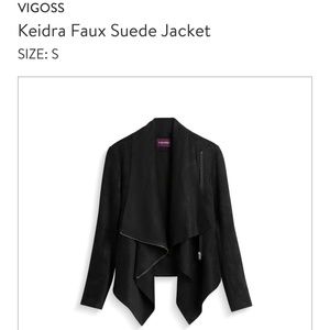 Keidra Faux Suede Jacket